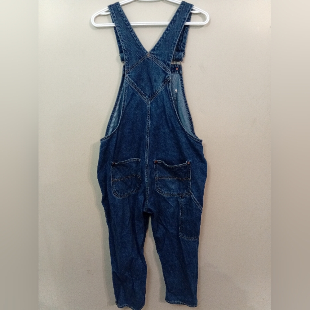 Old Navy Classic Blue Denim Overalls - Picture 4 of 5